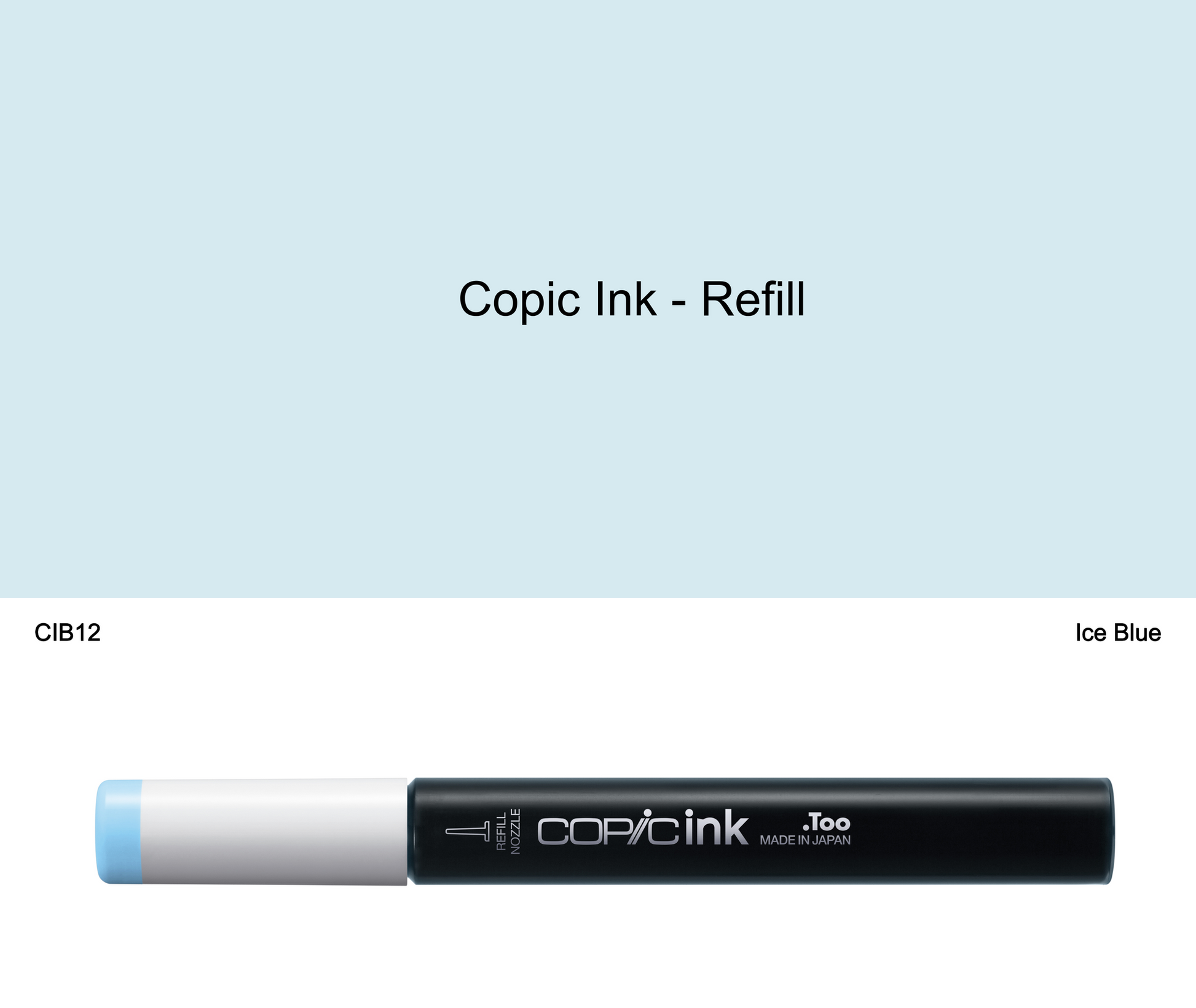 Copic Ink - B12 (Ice Blue)