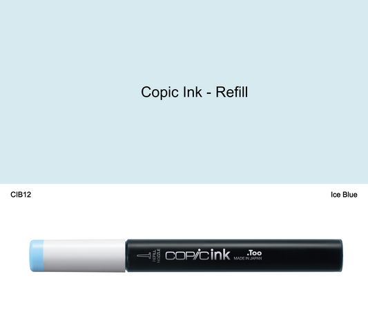 Copic Ink - B12 (Ice Blue)