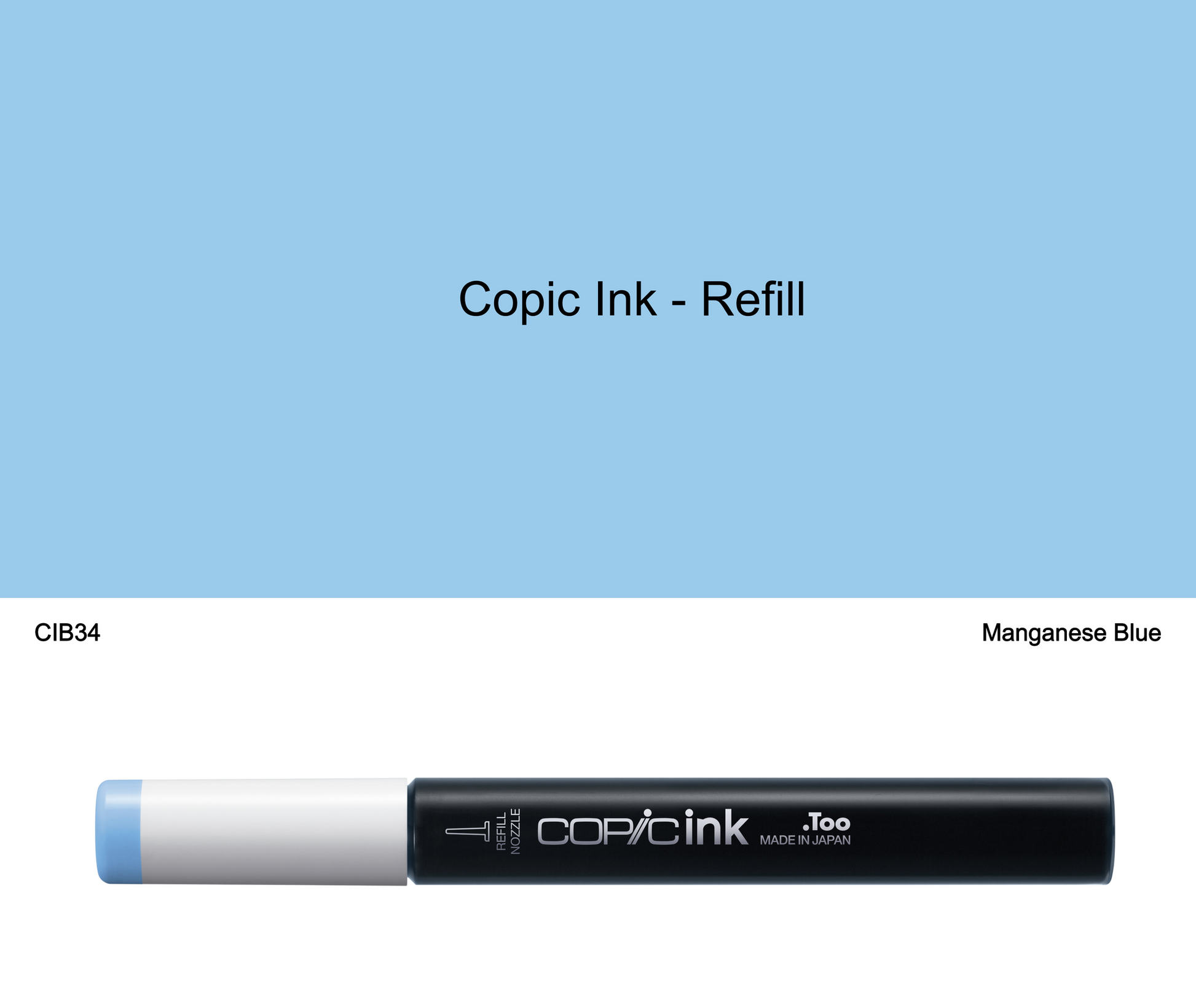Copic Ink - B34 (Manganese Blue)