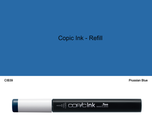 Copic Ink - B39 (Prussian Blue)