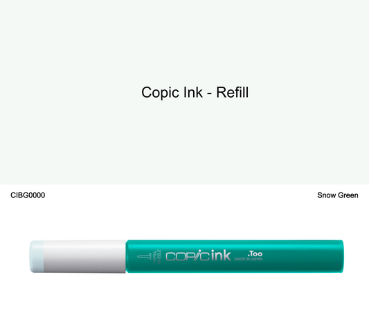 Copic Ink - BG0000 (Snow Green)