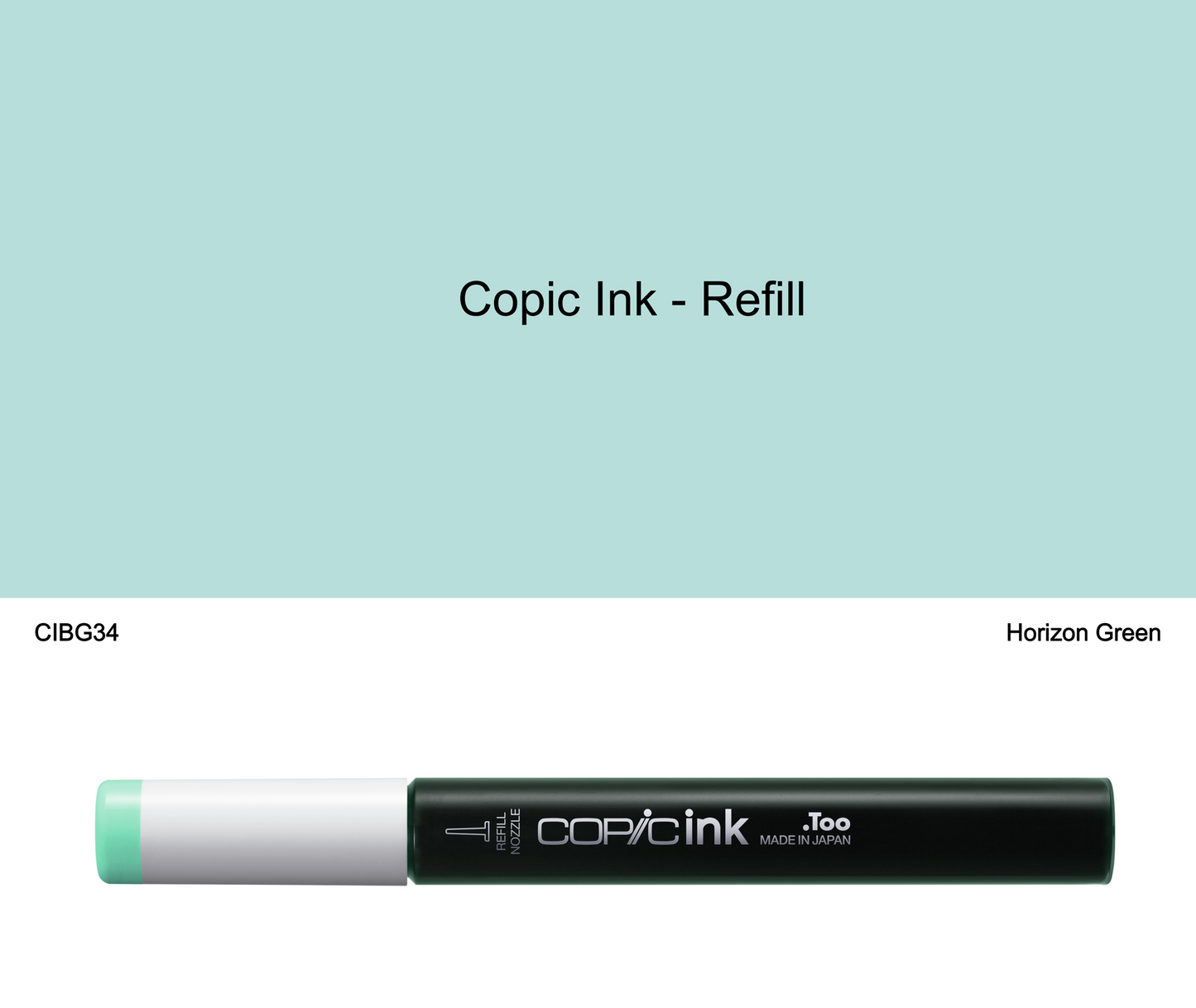 Copic Ink - BG34 (Horizon Green)