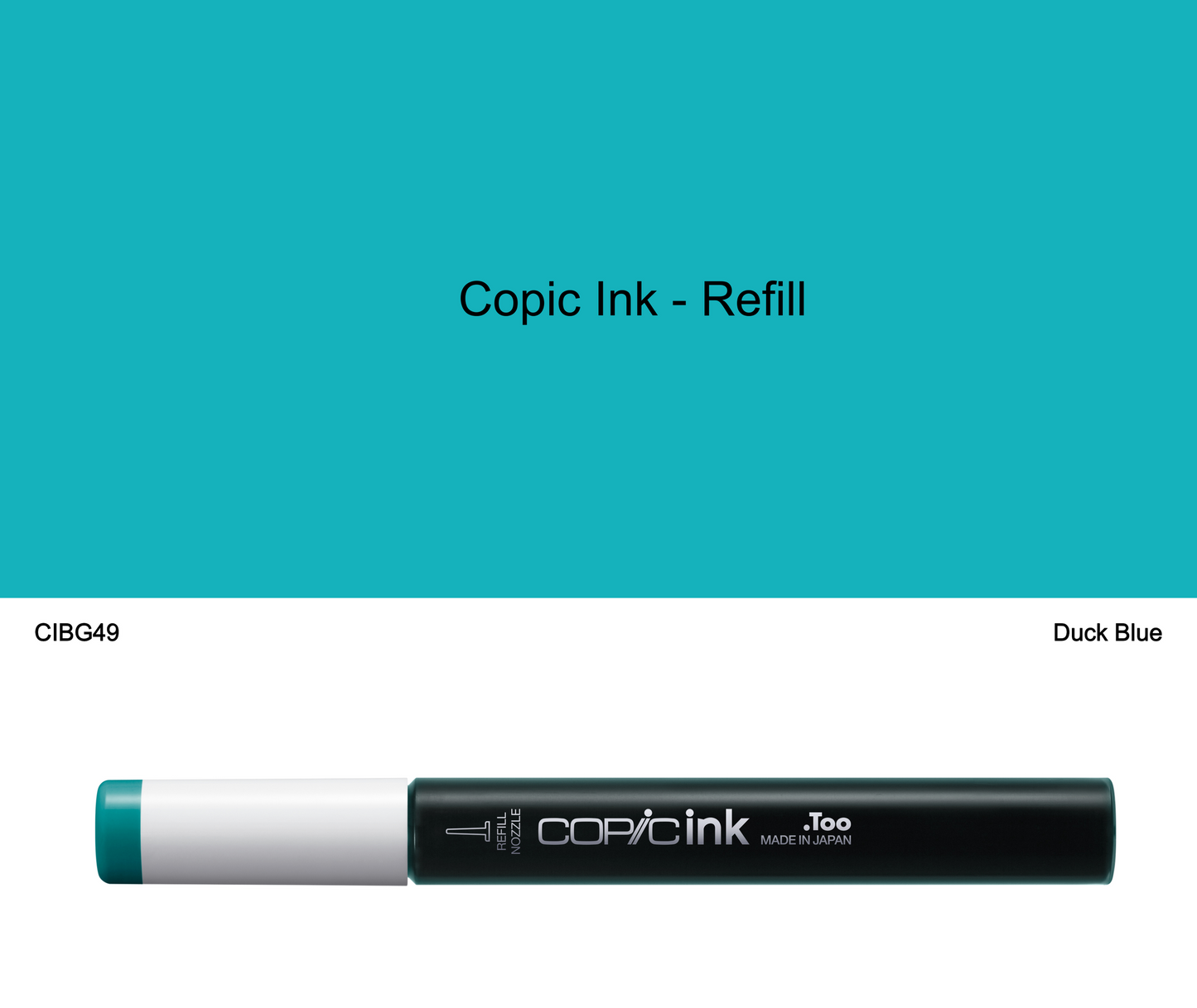 Copic Ink - BG49 (Duck Blue)
