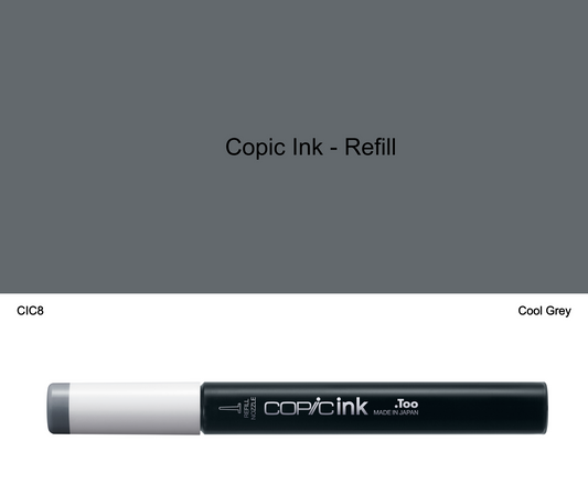 Copic Ink - C8 (Cool Grey)