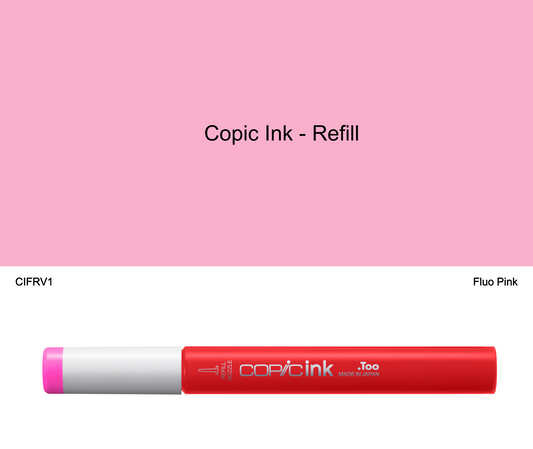 Copic Ink - FRV1 (Fluo Pink)