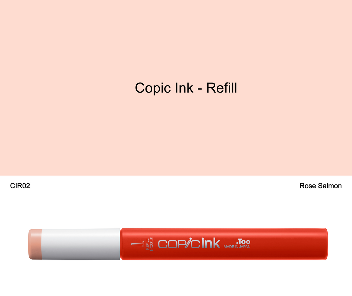 Copic Ink - R02 (Rose Salmon)