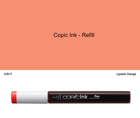 Copic Ink - R17 (Lipstick Orange)