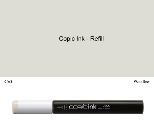 Copic Ink - W3 (Warm Grey)