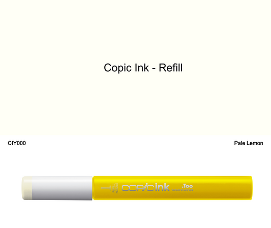 Copic Ink - Y000 (Pale Lemon)