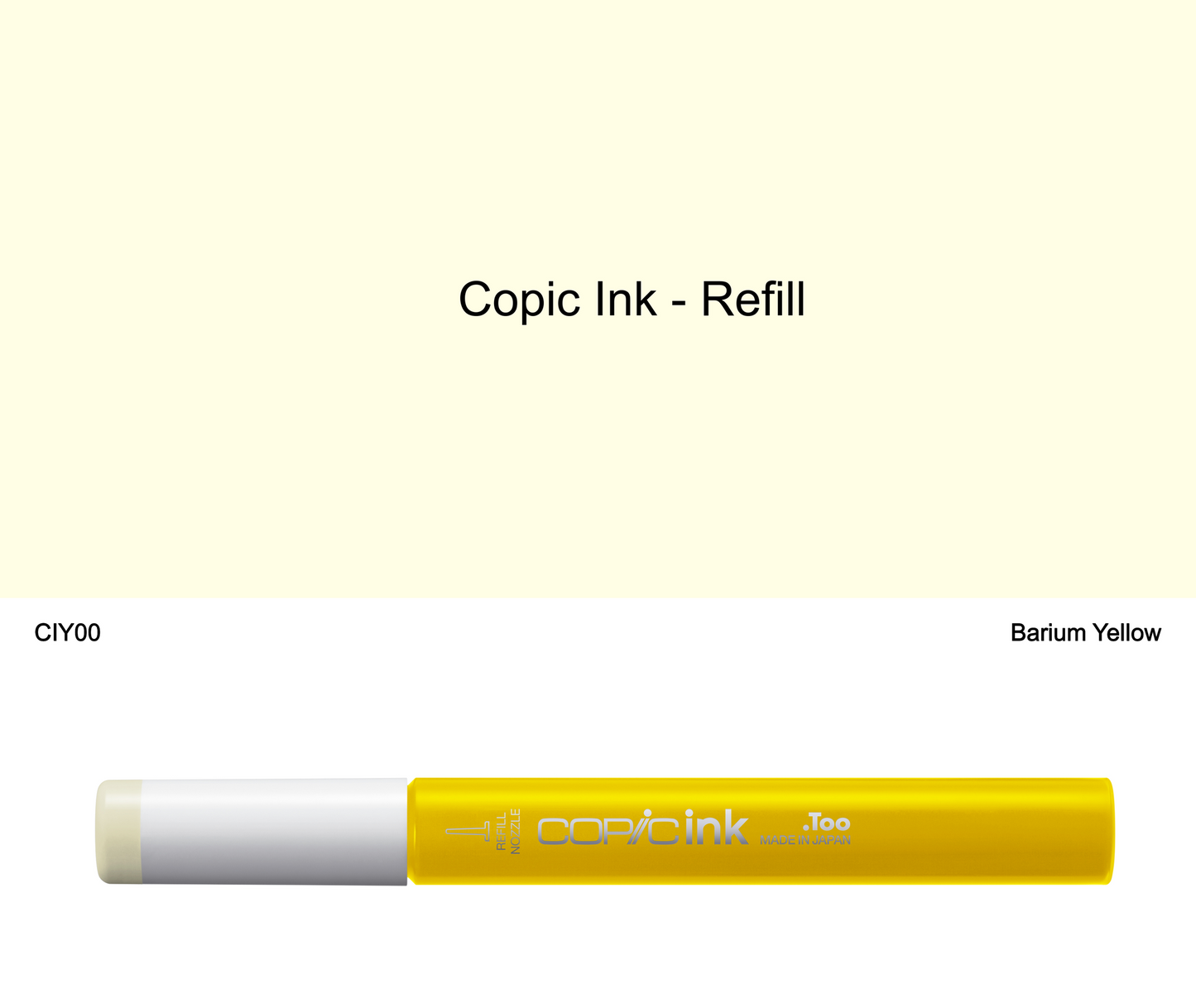 Copic Ink - Y00 (Barium Yellow)