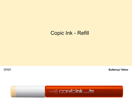 Copic Ink - Y21 (Buttercup Yellow)
