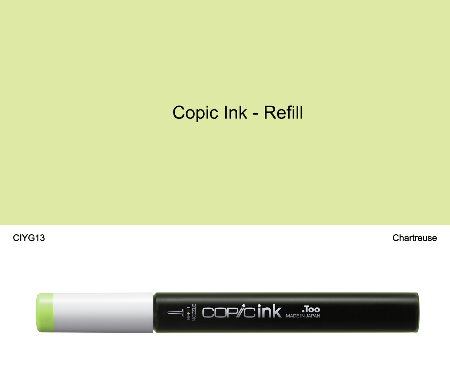 Copic Ink - YG13 (Chartreuse)