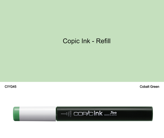 Copic Ink - YG45 (Cobalt Green)