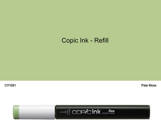 Copic Ink - YG61 (Pale Moss)
