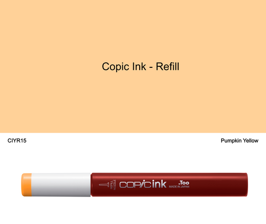 Copic Ink - YR15 (Pumpkin Yellow)