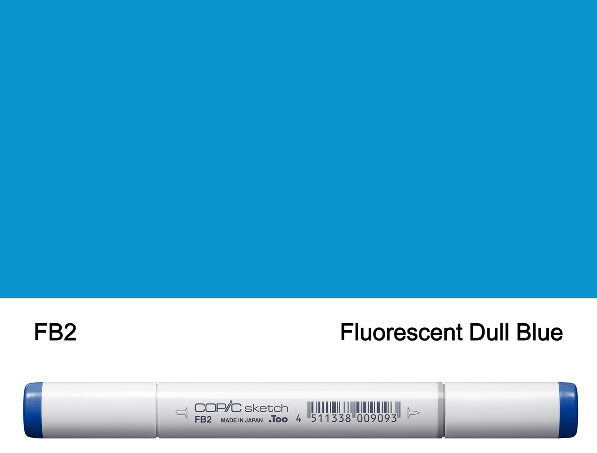 Copic SKETCH - FB2 (Fluorescent Dull Blue)