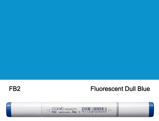 Copic SKETCH - FB2 (Fluorescent Dull Blue)
