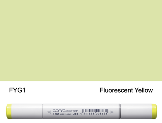 Copic SKETCH - FYG1 (Fluorescent Yellow)