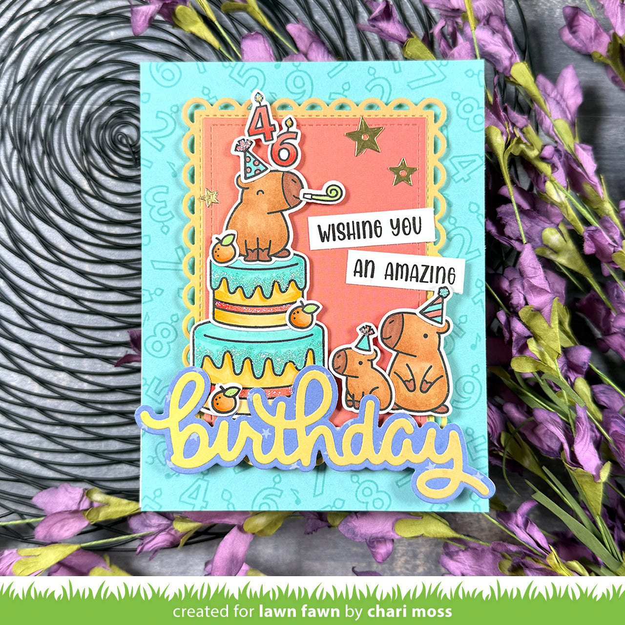 Lawn Fawn - Gleeful Gradients Collection Pack 12x12"