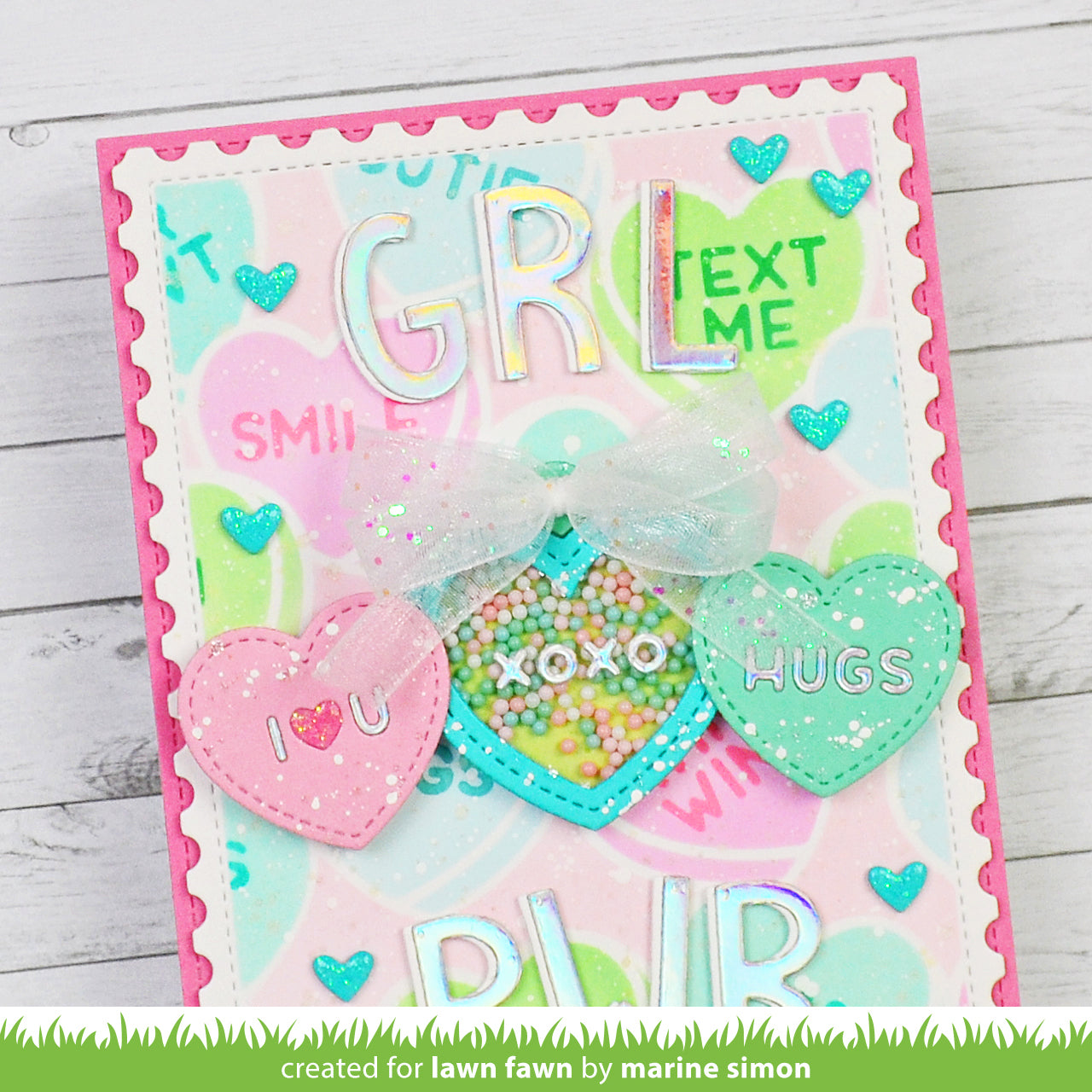 Lawn Fawn - Postage Rectangle Stackables