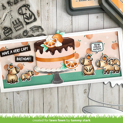 Lawn Fawn - Capybaras! Add-On