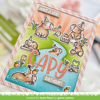 Lawn Fawn - Capybaras!