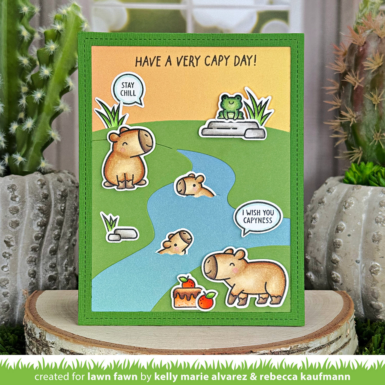 Lawn Fawn - Capybaras!
