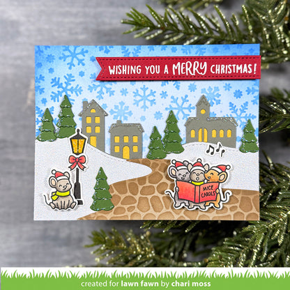 Lawn Fawn - Village Hillside Border