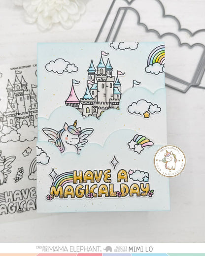 Mama Elephant - Bi-Fold Clouds - Creative Cuts