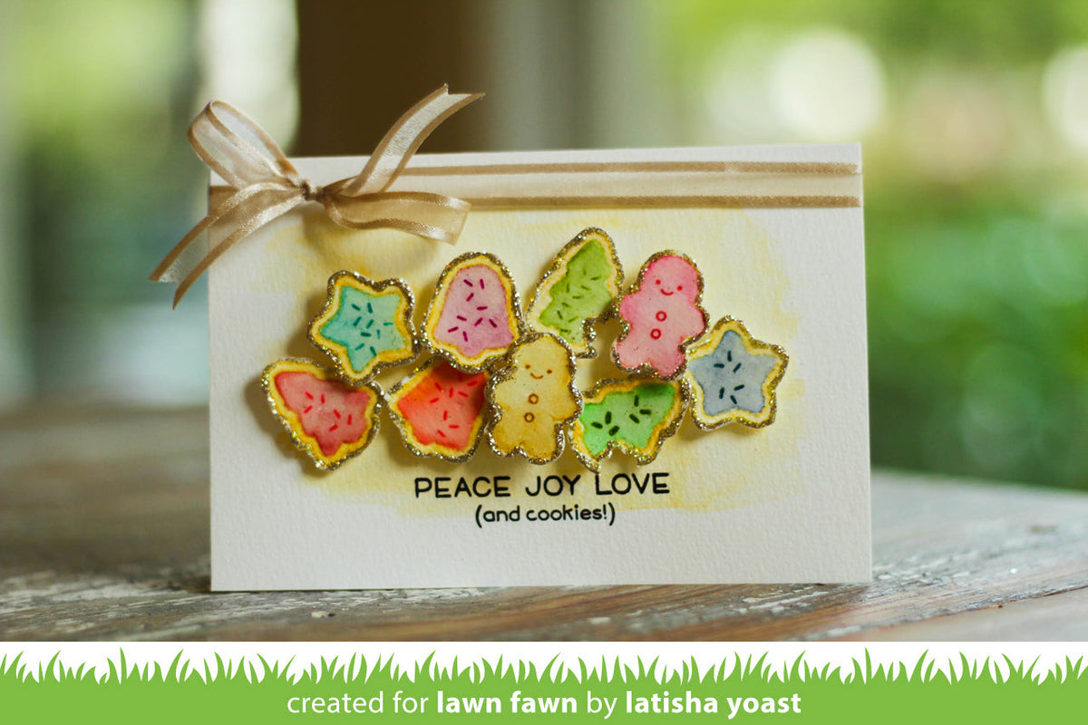 Lawn Fawn - How You Bean? Christmas Cookie Add-On