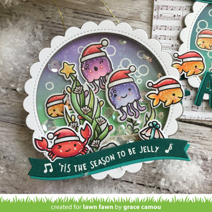 Lawn Fawn - Christmas Fishes