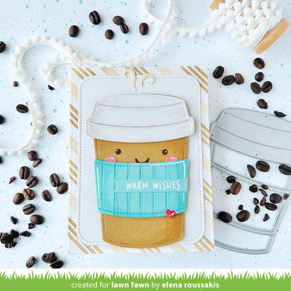 Lawn Fawn - Coffee Cup Gift Card Holder