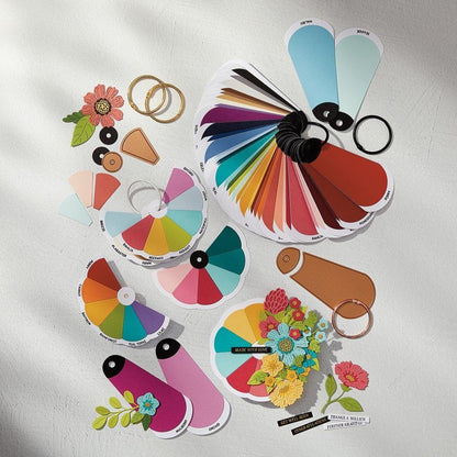 Spellbinders - Color Swatch Petal Etched Dies