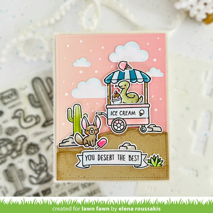 Lawn Fawn - Treat Cart Coloring Stencils