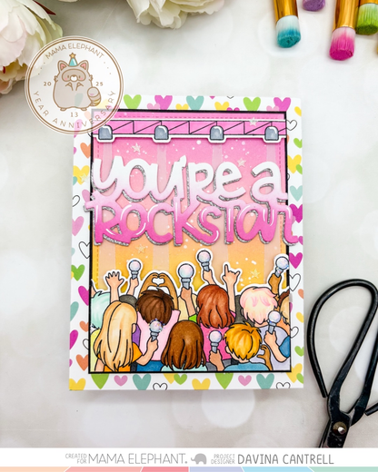 Mama Elephant - You Rock - Creative Cuts