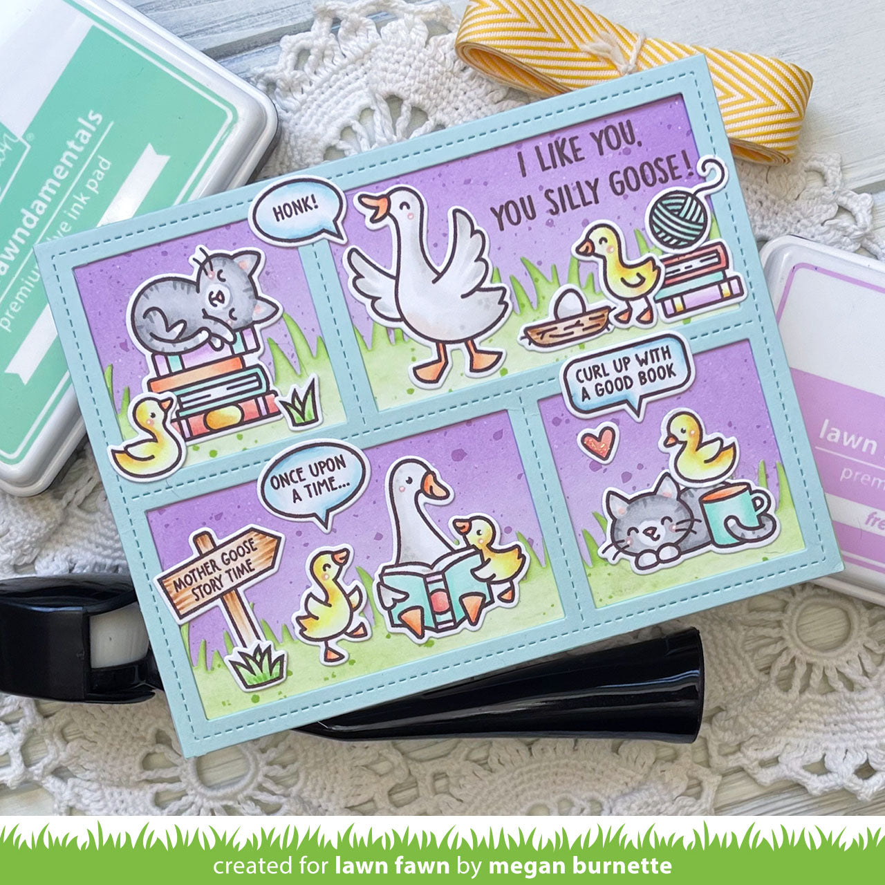 Lawn Fawn - Cozy Cats