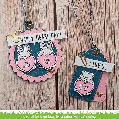 Lawn Fawn - Critter Conversation Hearts