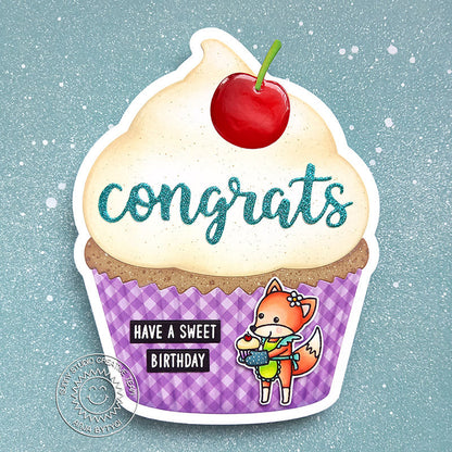 Sunny Studio - Cupcake Shape Dies