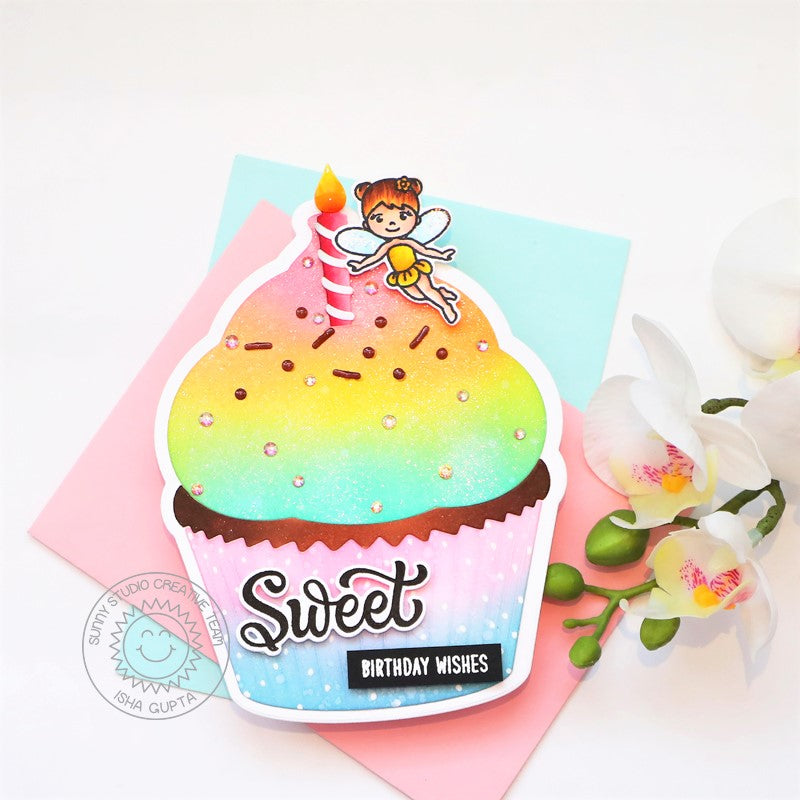 Sunny Studio - Cupcake Shape Dies