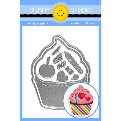 Sunny Studio - Cupcake Shape Dies