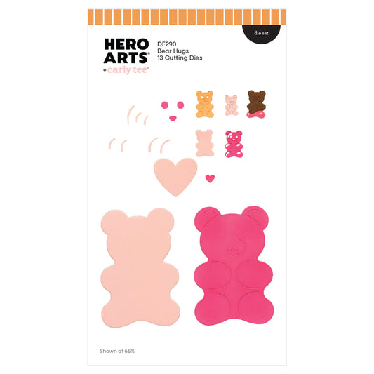 Hero Arts - Beary Sweet Die Set Bear Hugs