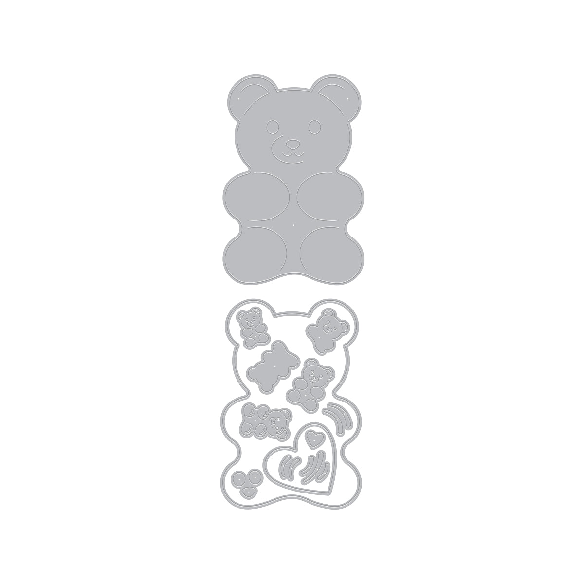 Hero Arts - Beary Sweet Die Set Bear Hugs