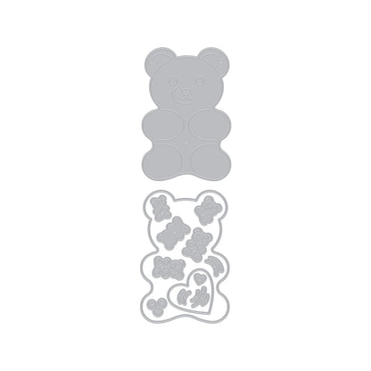 Hero Arts - Beary Sweet Die Set Bear Hugs