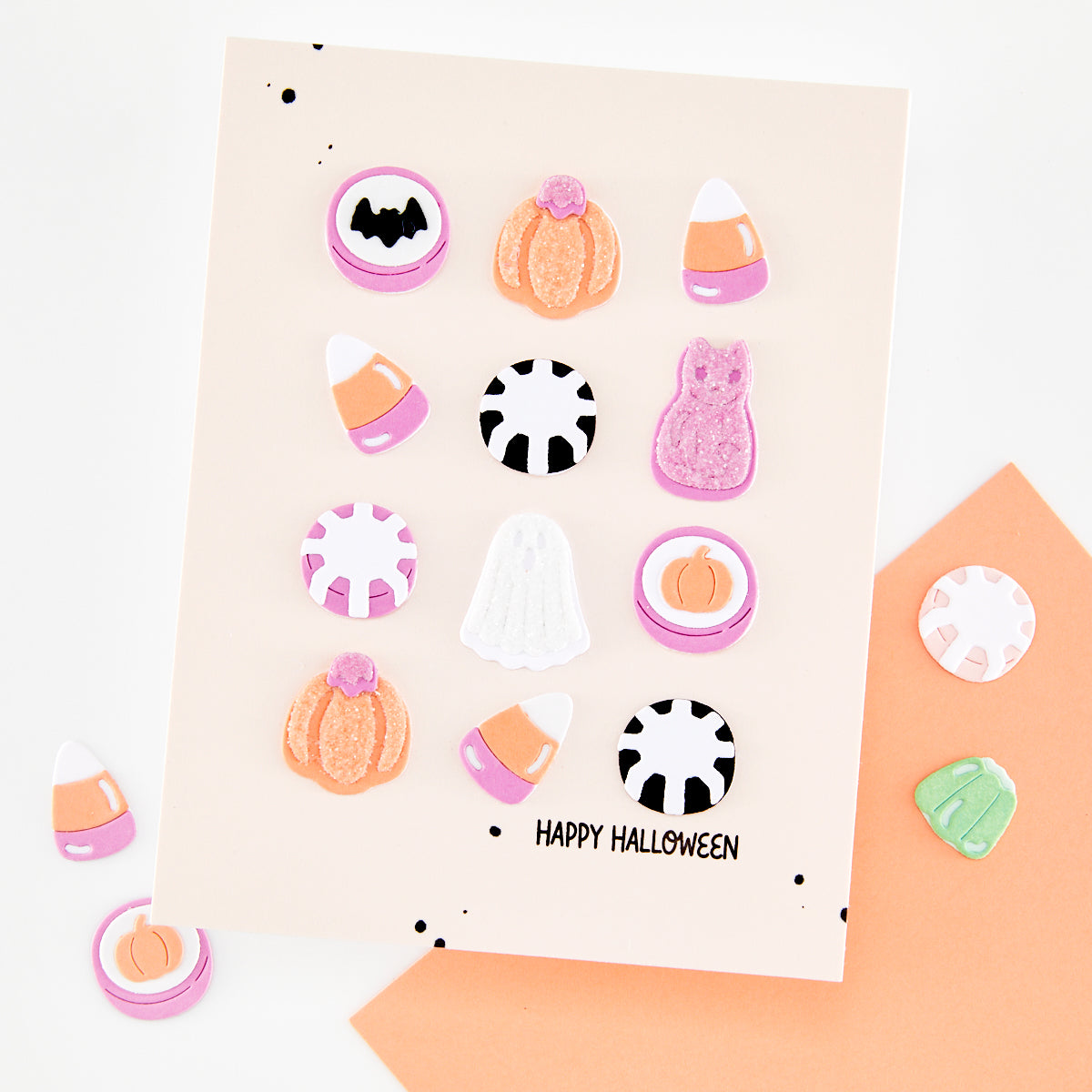 Hero Arts - Beary Sweet Holiday Die Set Candy Kebob Halloween Add On