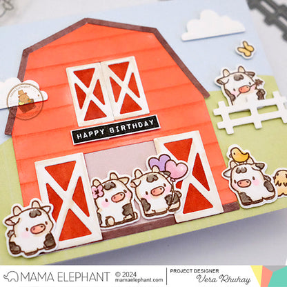 Mama Elephant - Farm House - Creative Cuts