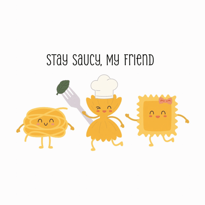 Spellbinders - Pasta Friends Etched Dies