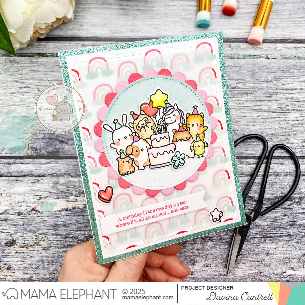 Mama Elephant - Cheeky Birthday
