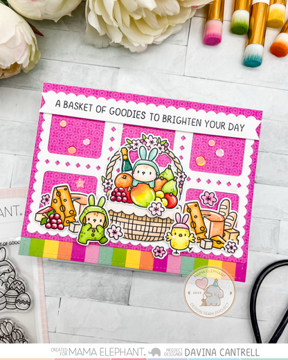 Mama Elephant - Basket Of Goodies