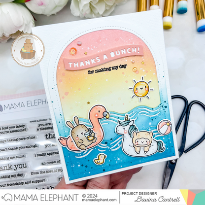 Mama Elephant - Typed Thank Yous
