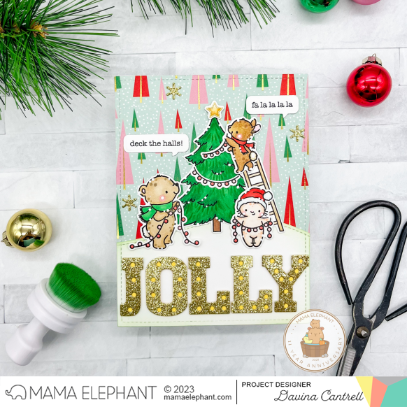 Mama Elephant - Marquee Letters - Creative Cuts